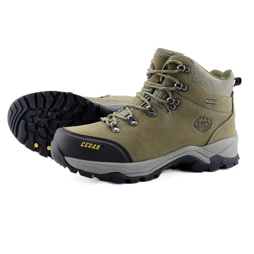 断码特价雪松户外防水高帮