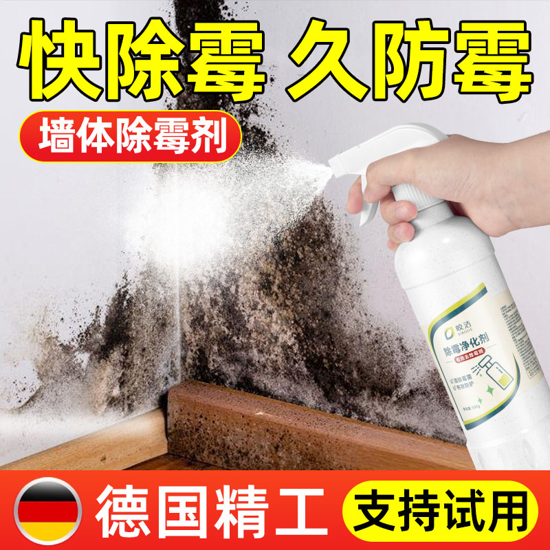 德国墙体除霉剂去霉斑霉菌清洁墙面家用白墙壁防发霉清除喷雾神器