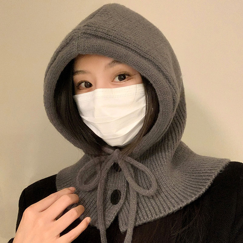 韩版巴拉克拉法帽女秋冬保暖