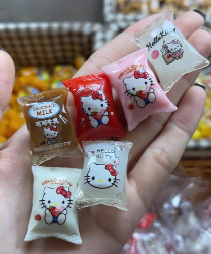 定制kt牛奶袋仿真食玩微缩树脂配件材料摆件奶油胶