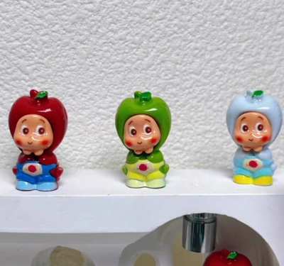 星星人崽崽仿真食玩微缩树脂配件奶油胶材料摆件装饰手工