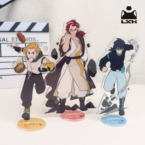 罗小黑丨大电影2战斗系列亚克力立牌摆件小黑无限鹿野