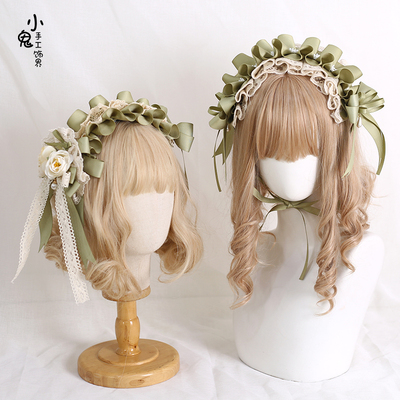 Lolita草帽洛丽塔温柔cla系