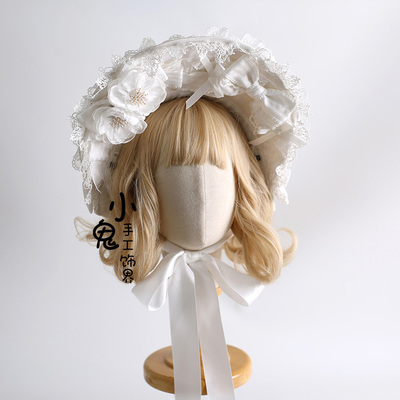 蕾丝发带洛丽塔发带帽子小礼帽