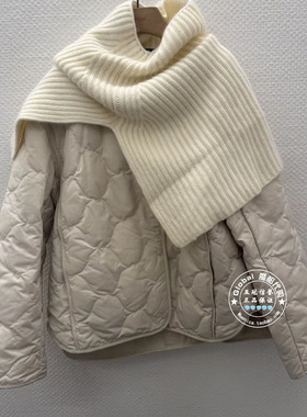 INITIAL国内代购 25冬 围脖菱格时尚羽绒服25WDWFOCXX725不退换