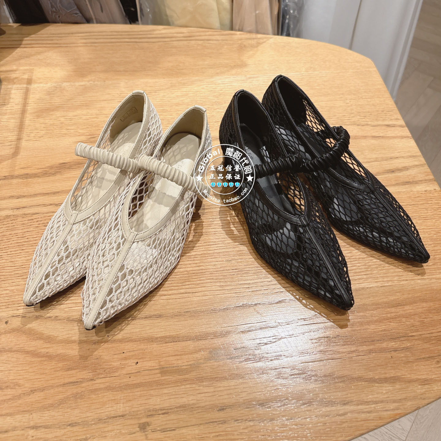 FRAY I.D国内代购 26春 日系尖头镂空时尚绑带高跟鞋FWGS261329