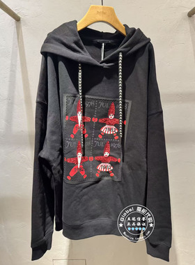 INITIAL国内代购 25冬 连帽绣花休闲百搭卫衣25WTTFMCVV859不退换