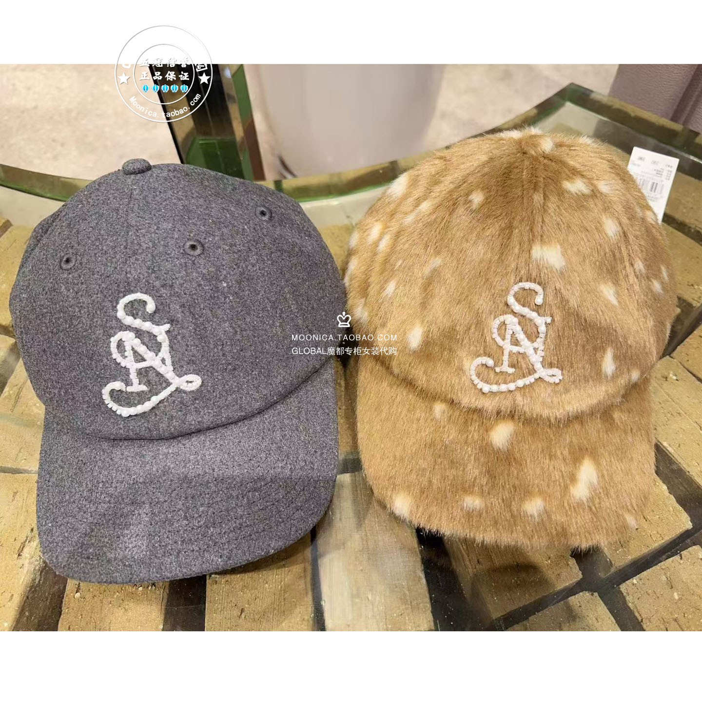 SNIDEL棒球帽刺绣百搭