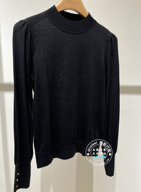 MOFAN/摩凡 国内代购 25秋冬 圆领泡泡袖套头针织衫 MAZ583204