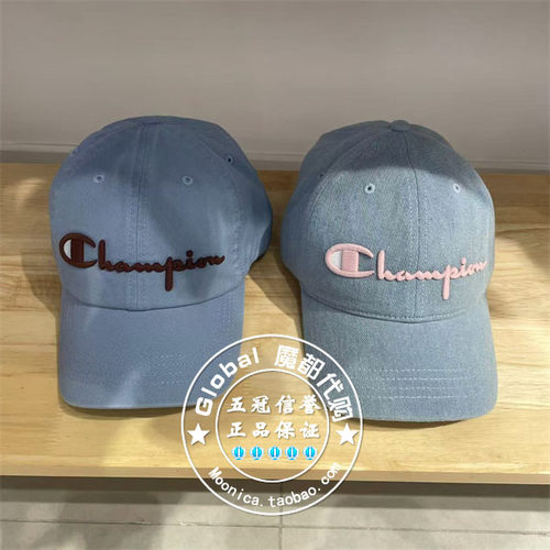 CHAMPION休闲刺绣鸭舌帽