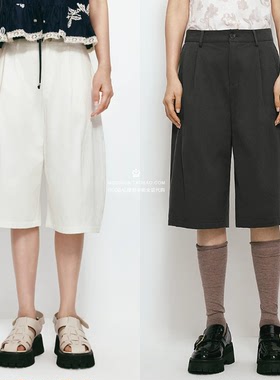 特价 MOUSSY国内代购 26春夏 工装风宽松休闲短裤子028JSC31-1055