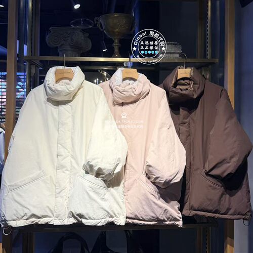 MOUSSY两面穿立领羽绒服外套