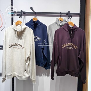 CHAMPION国内代购 26秋 时尚百搭纯色连帽卫衣男 U6CSWSM086