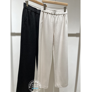 MOFAN/摩凡 国内代购 25冬 百搭松紧腰宽松直筒休闲裤 MBK581052