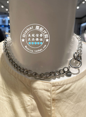 MOUSSY时尚女金属项链饰品女