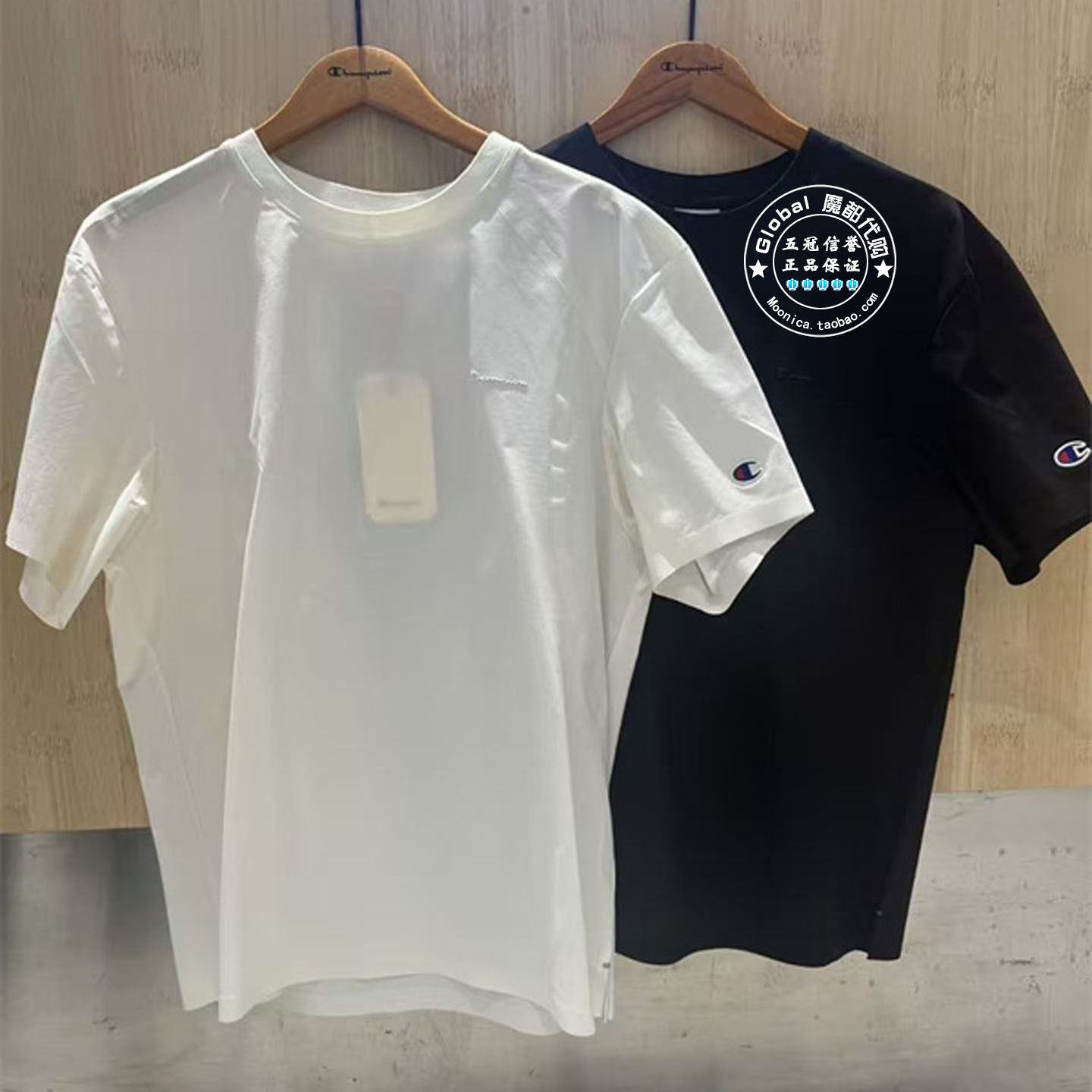 CHAMPION百搭经典宽松T恤男