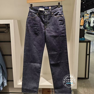 正品levis李维斯 25秋 女士深蓝色日本制直筒牛仔裤 003JD-0000