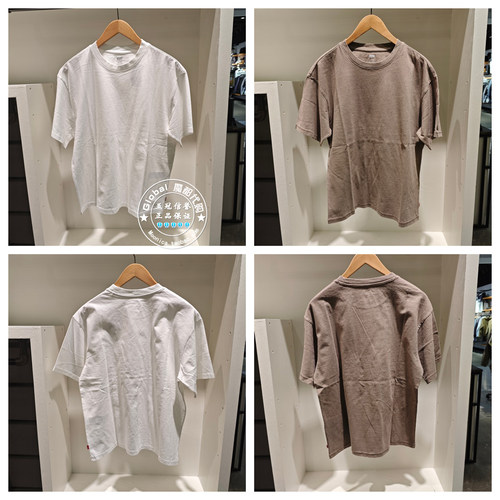 正品levis李维斯26春 纯色圆领短袖T恤男 0049F-0001/0049F-0020