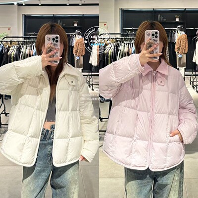 sly立领保暖面包服羽绒服外套