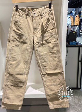 正品levis李维斯 25秋冬 男士巴恩风568直筒工装裤 A7367-0010