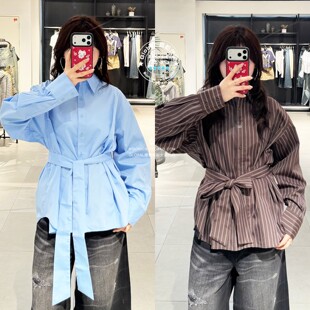 030JSA30 SLY国内代购 2221 女 衬衫 26春夏 日系百搭休闲翻领长袖