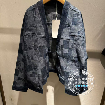 INITIAL国内代购 25春 女新中式格纹牛仔外套25SJKFMCVV503不退换