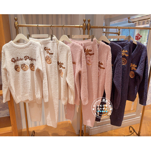 PWNT255156 半边绒睡衣女PWNT255368 PWNP255158 pique代购 gelato