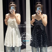 特价 MOUSSY国内代购 25夏 碎花吊带中短款连衣裙 028ISA33-1004