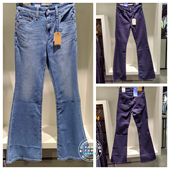 levis李维斯26春 A3410 726水洗牛仔喇叭裤 0189 0190 女A3410 正品