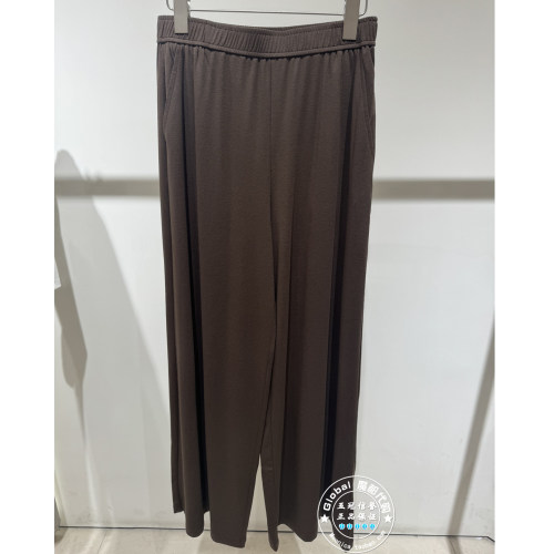 MOFAN/摩凡 国内代购 26早春 百搭纯色松紧腰休闲长裤 FAK226052C