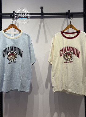 CHAMPION冠军国内代购 26夏 情侣休闲百搭经典短袖T恤 U6BSSSU266