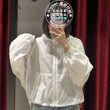 特价 MOUSSY国内代购 25夏 防晒透视短款夹克外套 028ISZ30-0741