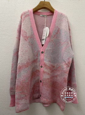 INITIAL国内代购 25冬女V领宽松百搭针织开衫25WYTFMCXX248不退换