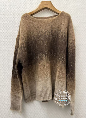 INITIAL国内代购 25冬 女圆领时尚百搭毛衣25WOTFMCVV918不退换