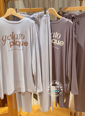 gelato pique 国内代购 25冬 印花睡衣男女PMCT255374/PMCP255375