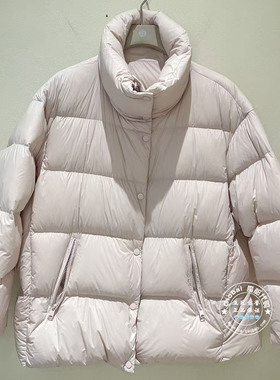 NUTS女装国内代购 25冬 纯色立领宽松简约百搭羽绒服6440948A1