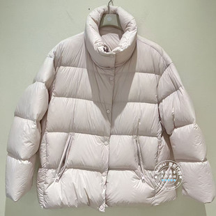 NUTS女装国内代购 25冬 纯色立领宽松简约百搭羽绒服6440948A1