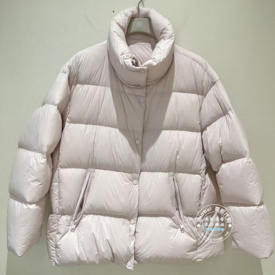 NUTS女装国内代购 25冬 纯色立领宽松简约百搭羽绒服6440948A1