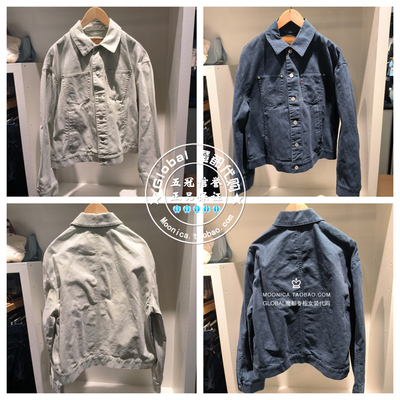 李维斯牛仔外套翻领纯棉短款百搭