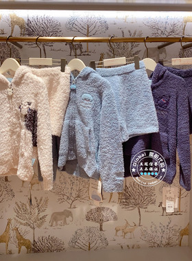 gelato pique代购连帽毛绒睡衣PKNT255417/PKNT255416/PKNT255418
