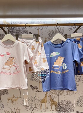 gelato pique 国内代购 26春夏 儿童睡衣 PKCT262445/PKCP262446