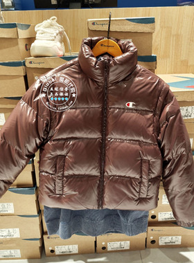 特价CHAMPION冠军国内代购 25秋 可拆卸立领羽绒服女 U5CDJSW012