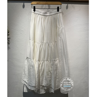 INITIAL国内代购 26春 女高腰褶皱甜美半身裙26SKTFMCVV600不退换