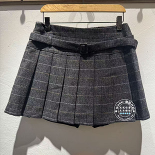 INITIAL国内代购 25冬 女气质百褶百搭半身裙25WKTFMCVV846不退换