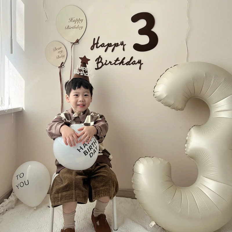 木板生日快乐贴HAPPY BIRTHDAY气球40寸数字气球拍照道具毛毡数字怎么看?