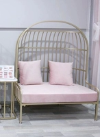 Клетка для птиц двухместная (120*62*150) Обратите внимание на цвет бархата.