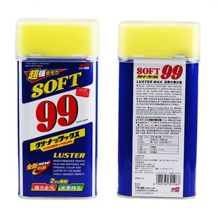 SOFT99高级光辉水蜡99水蜡车蜡水腊去污蜡抛光蜡擦水龙头保养油