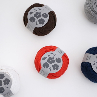 日本双麻线羊毛线daruma