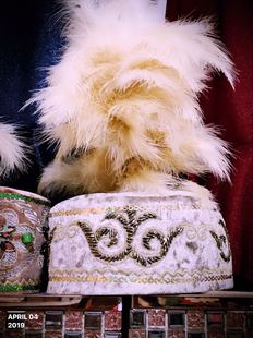 鸿舞衣 哈萨克舞蹈帽子