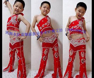 鸿舞衣肚皮舞服装 儿童定制